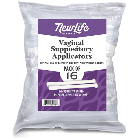 Newlife Naturals 30 Cápsulas De Ácido Bórico 600 mg Con 16 Aplicadores De Supositorios Vaginales - Haz Tu Pedido