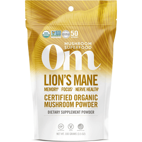 Om Mushroom Superfood Organic Lion's Mane Mushroom - Haz Tu Pedido
