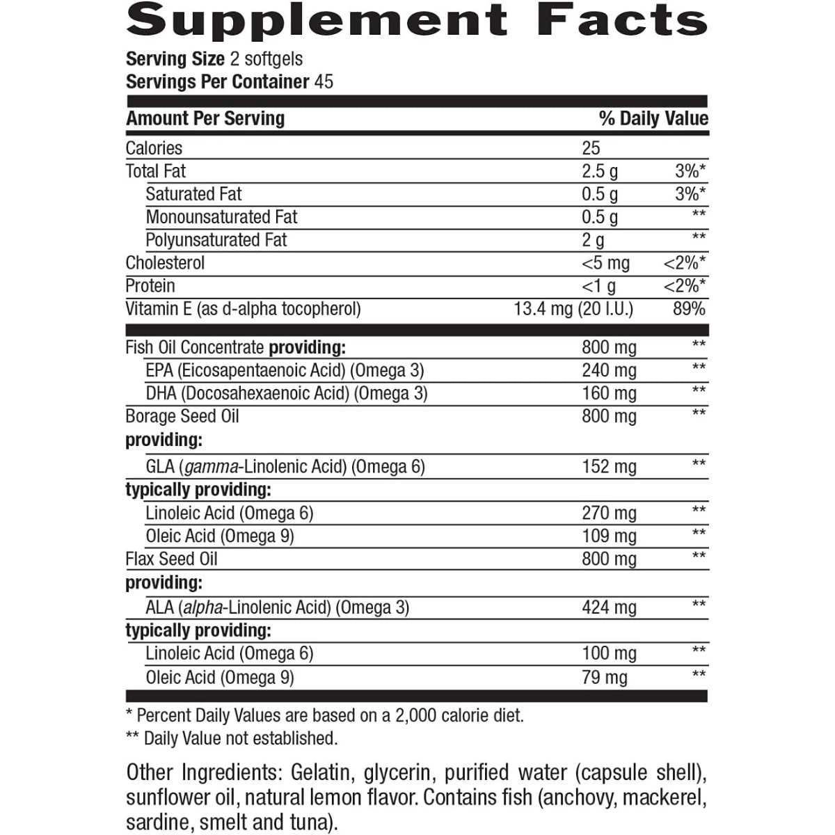Country Life Ultra Concentrated Omega 3-6-9 Complete - Limón - Haz Tu Pedido