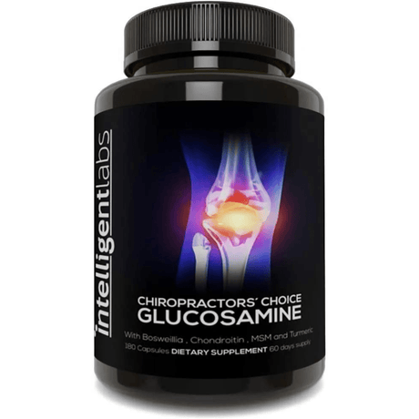 Intelligent Labs Glucosamine with Boswellia, Chondroitin, MSM And Turmeric - 180 Cápsulas - Haz Tu Pedido