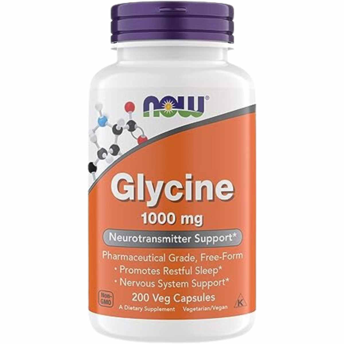 Glicina - 1000mg - 200 Cápsulas - Haz Tu Pedido
