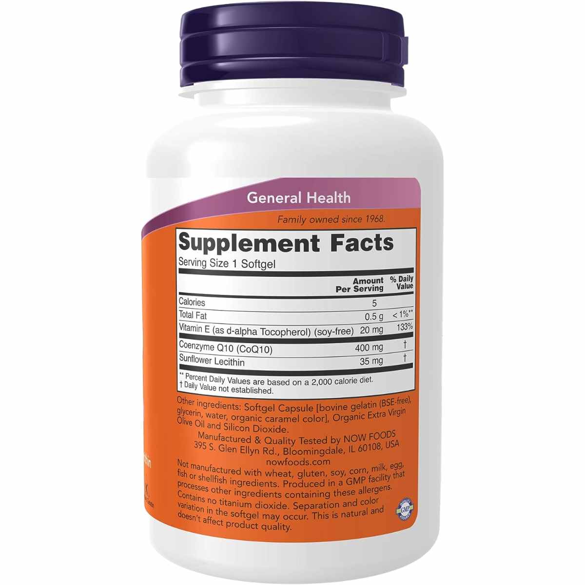 CoQ 10 - 400 mg - 60 Cápsulas Blandas - Haz Tu Pedido