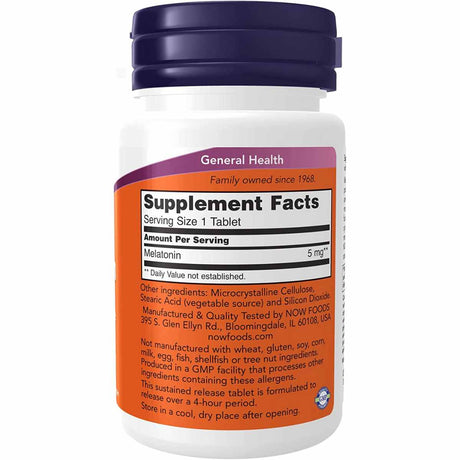 Melatonina 5 mg 120 Tabletas - Haz Tu Pedido