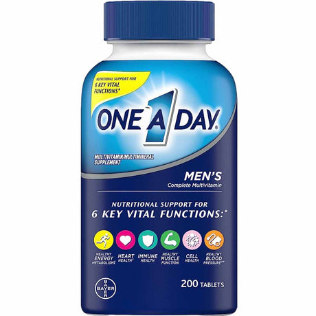 Multivitamínico para Hombres - 200 Tabletas - Haz Tu Pedido