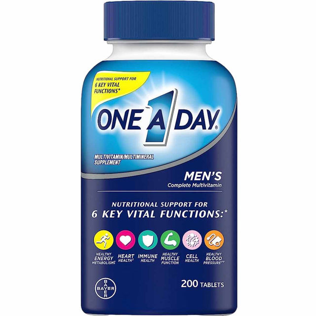 Multivitamínico para Hombres - 200 Tabletas - Haz Tu Pedido