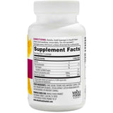 Tabla nutricional del suplemento 365 Whole Foods Market Citrato de Zinc con Vitamina C Limón 90 tabletas