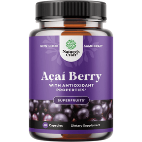 Natures Craft Acai Berry - 60 Capsules - Haz Tu Pedido