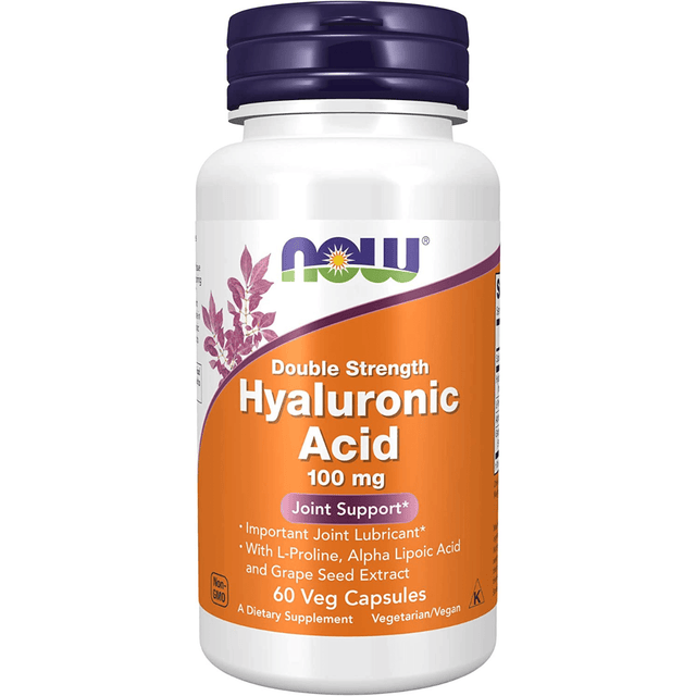 NOW Foods Double Strength Hyaluronic Acid 100mg - Haz Tu Pedido