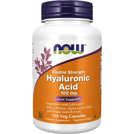 NOW Foods Double Strength Hyaluronic Acid 100mg - Haz Tu Pedido