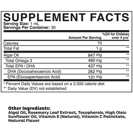 Clarity Prime Super Omega with DHA + EPA - Bayas Cítricas - 30 ml - Haz Tu Pedido