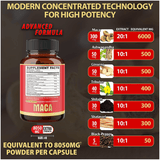 Agobi Maca Made With 7 Natural Ingredients - 90 Cápsulas - Haz Tu Pedido