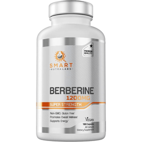 SMART NUTRALABS Berberina HCL 1200 mg - 180 Cápsulas Veganas - Haz Tu Pedido