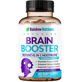 Rainbow Nutrients Nootrópico Avanzado 4 en 1 - 120 Cápsulas - Haz Tu Pedido