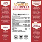 BioSchwartz Advanced B Complex With Vitamin C - 60 Cápsulas Vegetales - Haz Tu Pedido