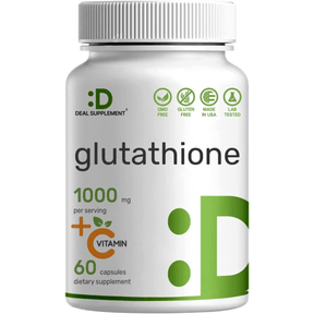 Deal Supplement Glutatión 1000 mg - 60 Cápsulas - Haz Tu Pedido