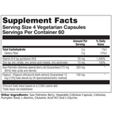 Solaray Saw Palmetto With Pygeum & Zinc - Haz Tu Pedido