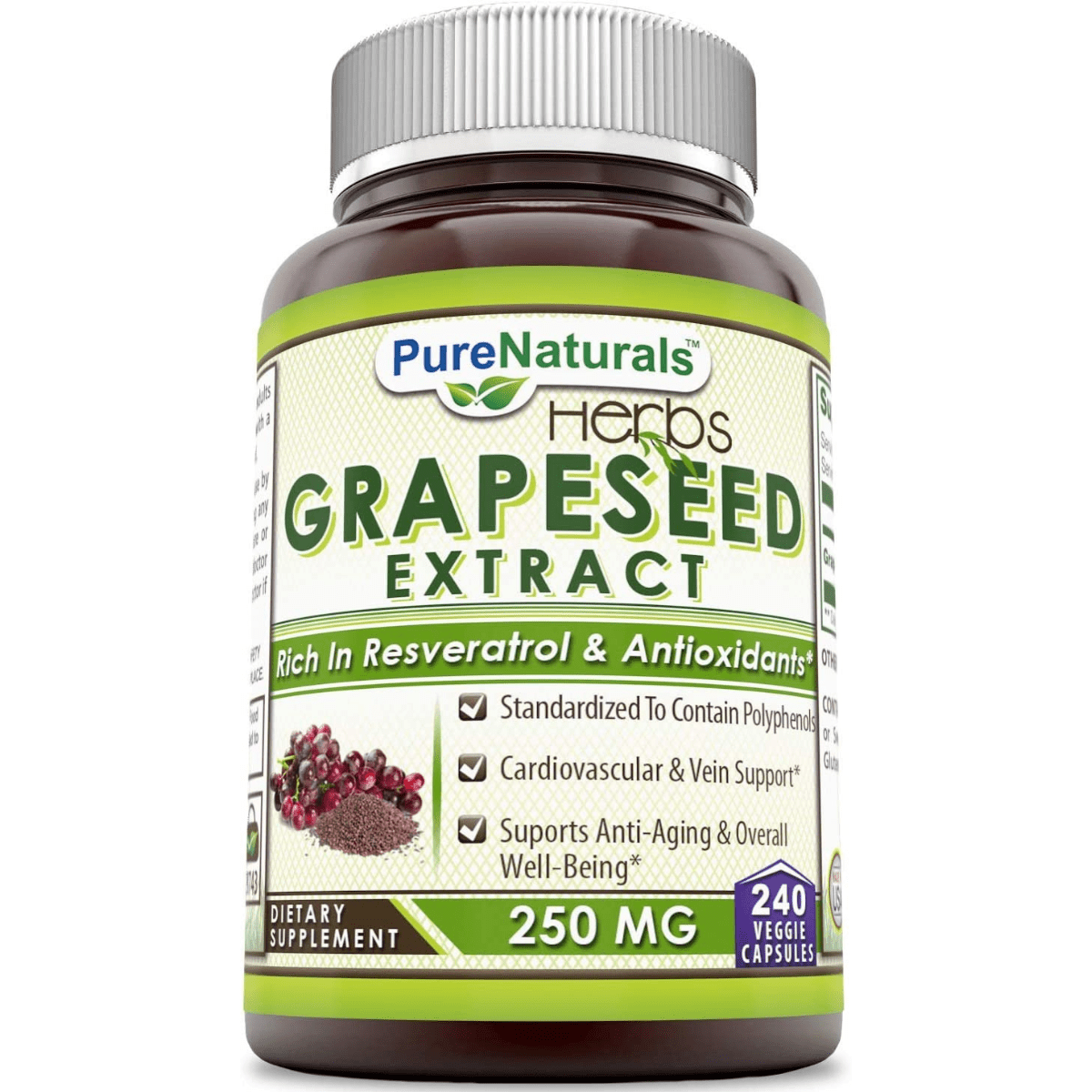 Pure Naturals Grapeseed Extract 250 mg - Haz Tu Pedido