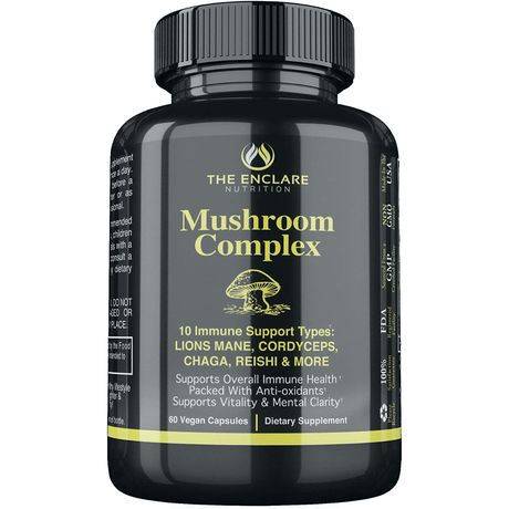 THE ENCLARE NUTRITION Mushroom Complex - 60 Cápsulas Veganas - Haz Tu Pedido
