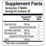 BeeAndYou Royal Jelly Bee Pollen Propolis - 60 Tabletas - Haz Tu Pedido