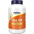 NOW Foods Flax Oil 1000 mg with Essential Omega-3s - 120 Cápsulas Vegetales - Haz Tu Pedido
