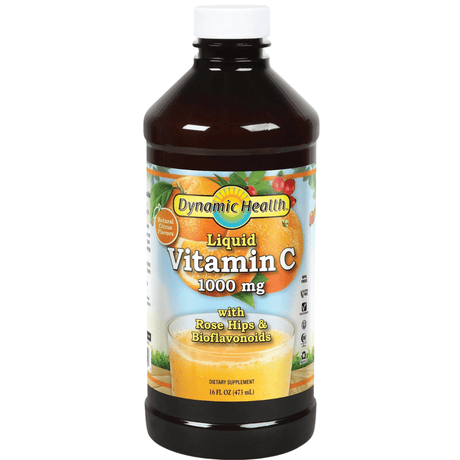 Dynamic Health Liquid Vitamin C 1000 mg with Rosehips And Bioflavonoids - Haz Tu Pedido