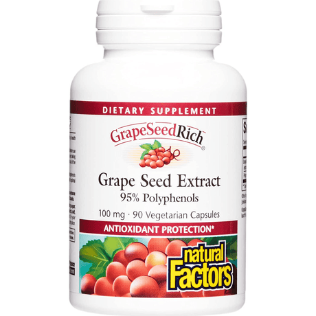 Natural Factors Grape Seed Extract - Haz Tu Pedido