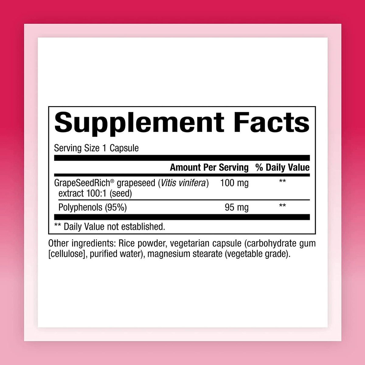 Natural Factors Grape Seed Extract - Haz Tu Pedido