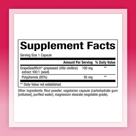 Natural Factors Grape Seed Extract - Haz Tu Pedido