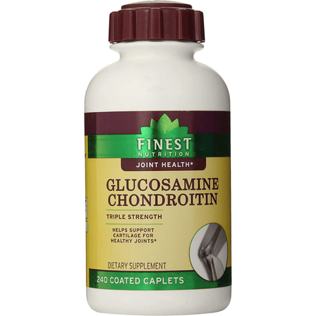 Finest Nutrition Glucosamine Chondroitin Triple Strength - 240 Comprimidos Recubiertos - Haz Tu Pedido