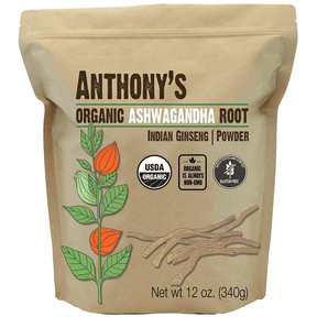 Anthonys Organic Ashwagandha - 340 g - Haz Tu Pedido