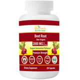 Raíz de Remolacha 2000 mg - 250 Cápsulas - Haz Tu Pedido