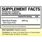 Biotech Nutritions Beet Root 2000 mg - 250 Cápsulas - Haz Tu Pedido