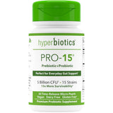 Hyperbiotics Probiótico PRO-15: Ideal Para El Soporte Diario Del Sistema Digestivo 5 Mil Millones CFU - 30 Microperlas de Liberación Prolongada - Haz Tu Pedido