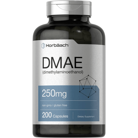Horbaach DMAE 250 mg - 200 Cápsulas - Haz Tu Pedido