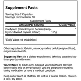 Swanson Mushroom Cordyceps - 120 Cápsulas - Haz Tu Pedido