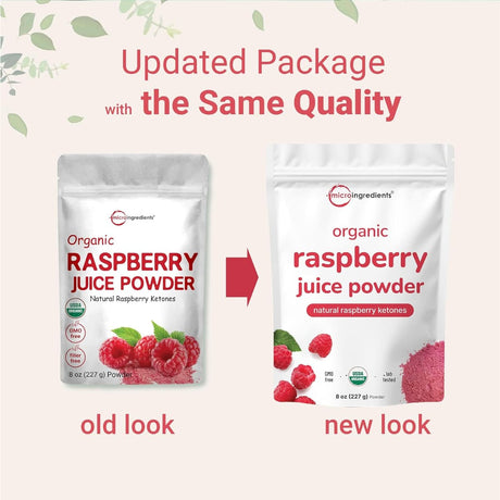 Micro Ingredients Raspberry Juice Powder - 227 g