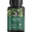PlantFusion Vegan Biotin 5000 mcg - 120 Cápsulas Veganas - Haz Tu Pedido