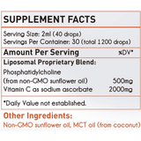 Vitablosom Liposomal Vitamin C 2000 mg - 60 ml - Haz Tu Pedido