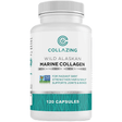 Collazing Wild Alaskan Marine Collagen With Hyaluronic Acid And Vitamin C - 120 Cápsulas - Haz Tu Pedido