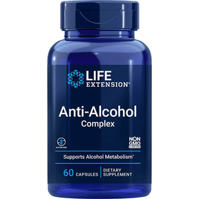 Life Extension Anti-Alcohol Complex - 60 Cápsulas - Haz Tu Pedido