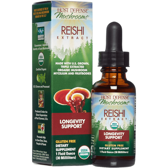 Host Defense Extract Reishi - 30 ml - Haz Tu Pedido