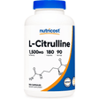 L-Citrulina - 1500 mg - 180 Cápsulas - Haz Tu Pedido