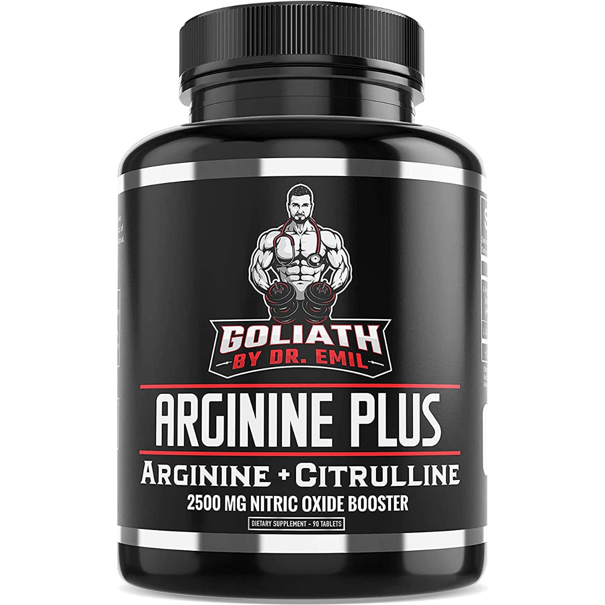 Dr. Emil Nutrition L Arginine With L Citrulline 2500 mg - 90 Tabletas - Haz Tu Pedido