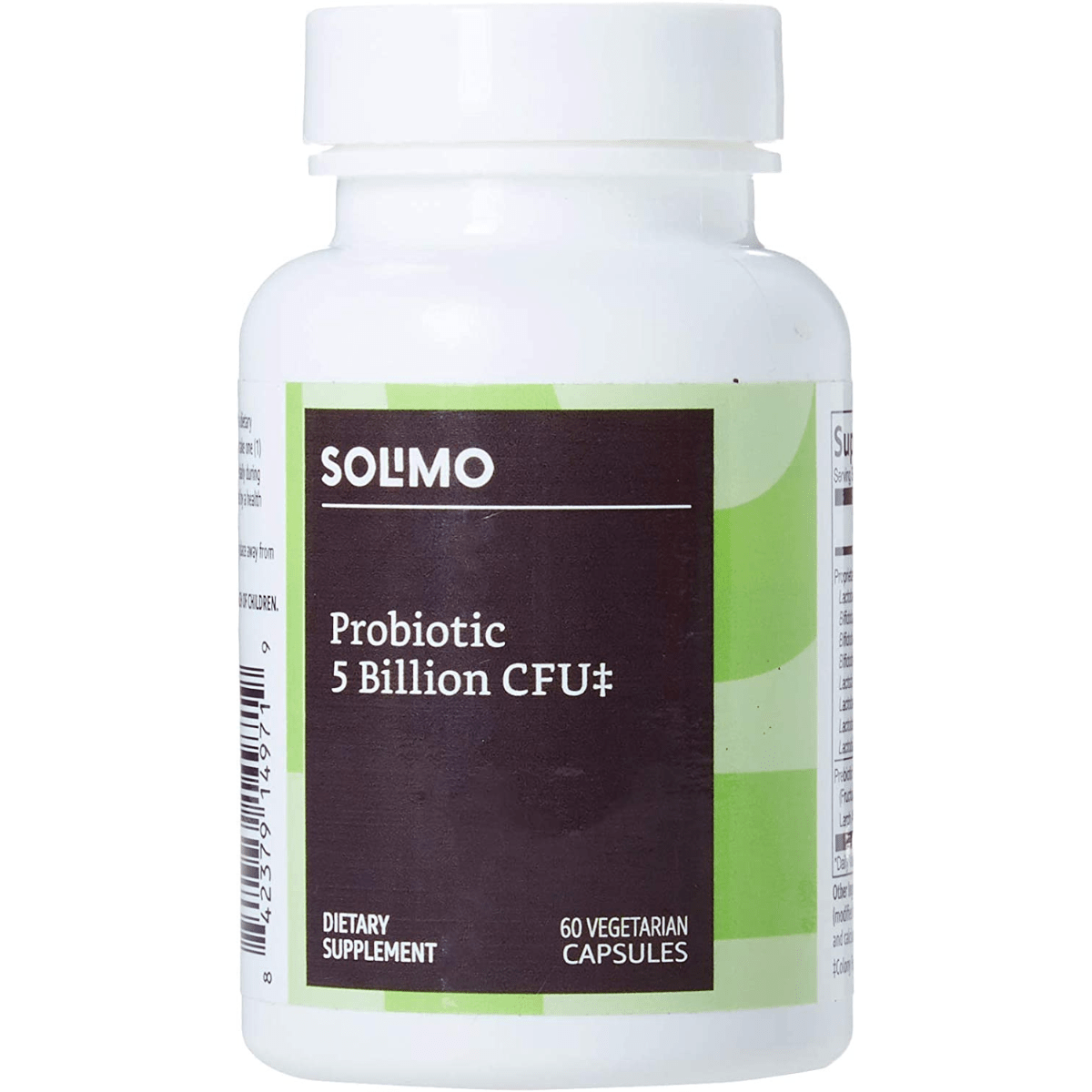 Solimo Probiotic 5 Billion CFU - 60 Cápsulas Vegetarianas - Haz Tu Pedido