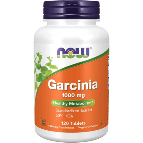 NOW Foods Garcinia Cambogia 1000 mg - 120 Tabletas - Haz Tu Pedido