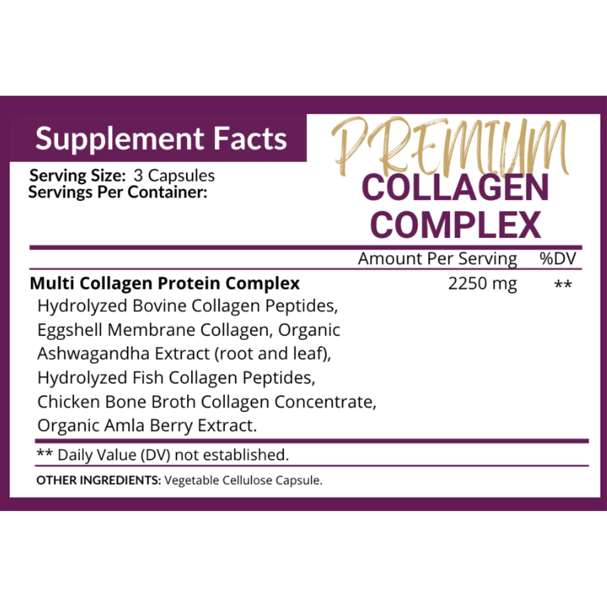 NutriFlair Multi Collagen Complex 2250 mg - Haz Tu Pedido