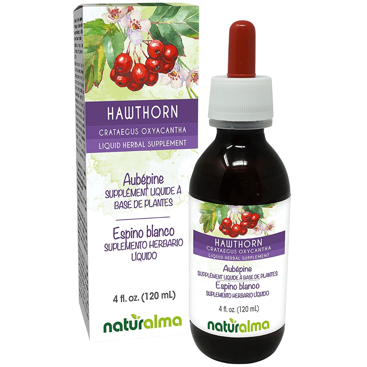 Naturalma White Hawthorn (Crataegus oxyacantha) - 120 ml - Haz Tu Pedido