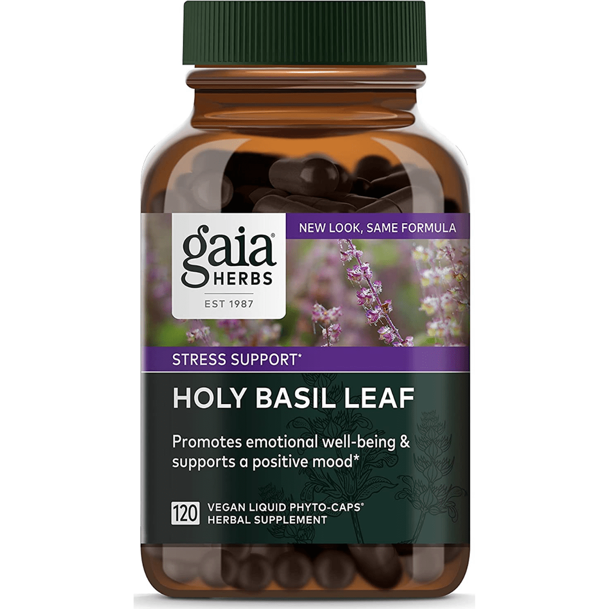 Gaia Herbs Holy Basil Leaf - Haz Tu Pedido