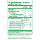 Culturelle Probiótico para el Bienestar de la Mujer - Sabor Fruta Mezclada - 60 Tabletas Masticable - Tabla Nutricional - Haz Tu Pedido