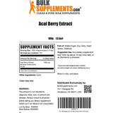 BulkSupplements Acai Berry Extract Powder - Haz Tu Pedido